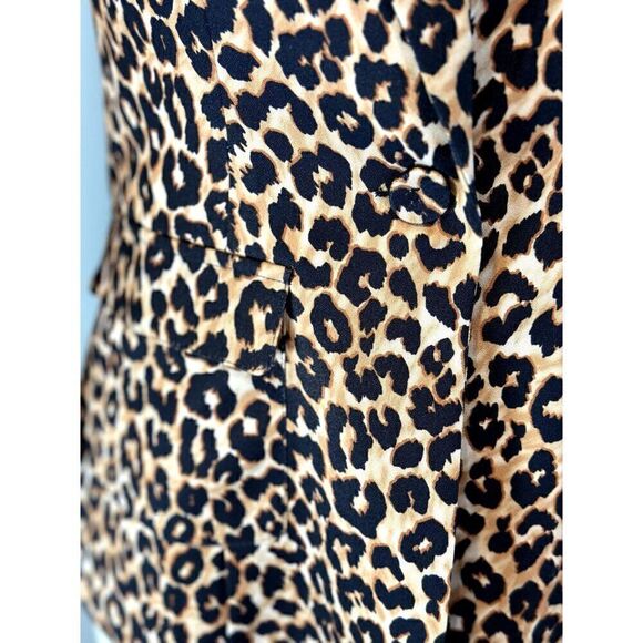 Likely NWT Amelia Notch Lapel Blazer in Leopard Size XS - Picture 5 of 7